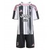 Juventus Francisco Conceicao #7 Domáci Detský futbalový dres 2025-26 Krátky Rukáv (+ trenírky)